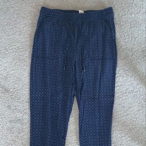Cotton cuffed pants